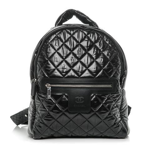 chanel coco cocoon backpack price|CHANEL Nylon Quilted Coco Cocoon Backpack Black.